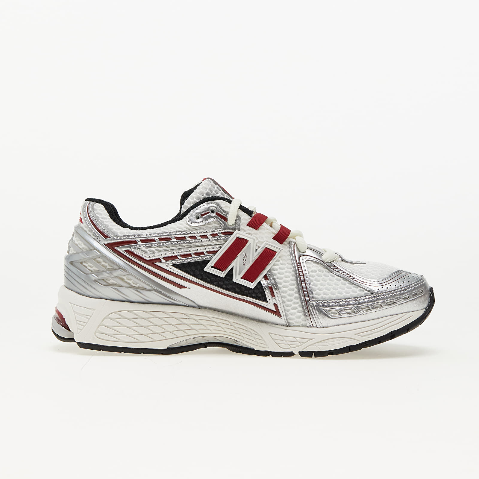 Turnschuhe und Schuhe für Männer New Balance 1906 Silver Metallic/ Classic Crimson/ Sea Salt