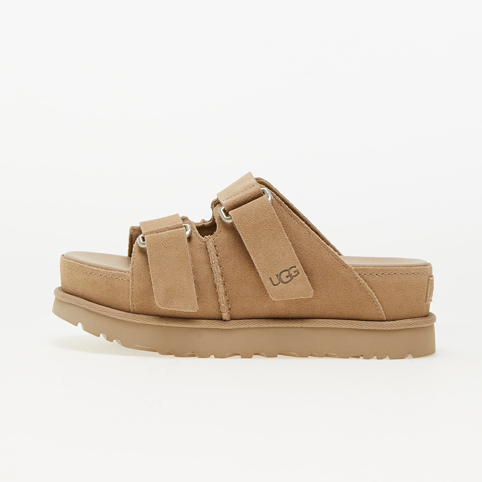 Sneakers und Schuhe für Frauen UGG W Goldenstar Hi Slide Sand