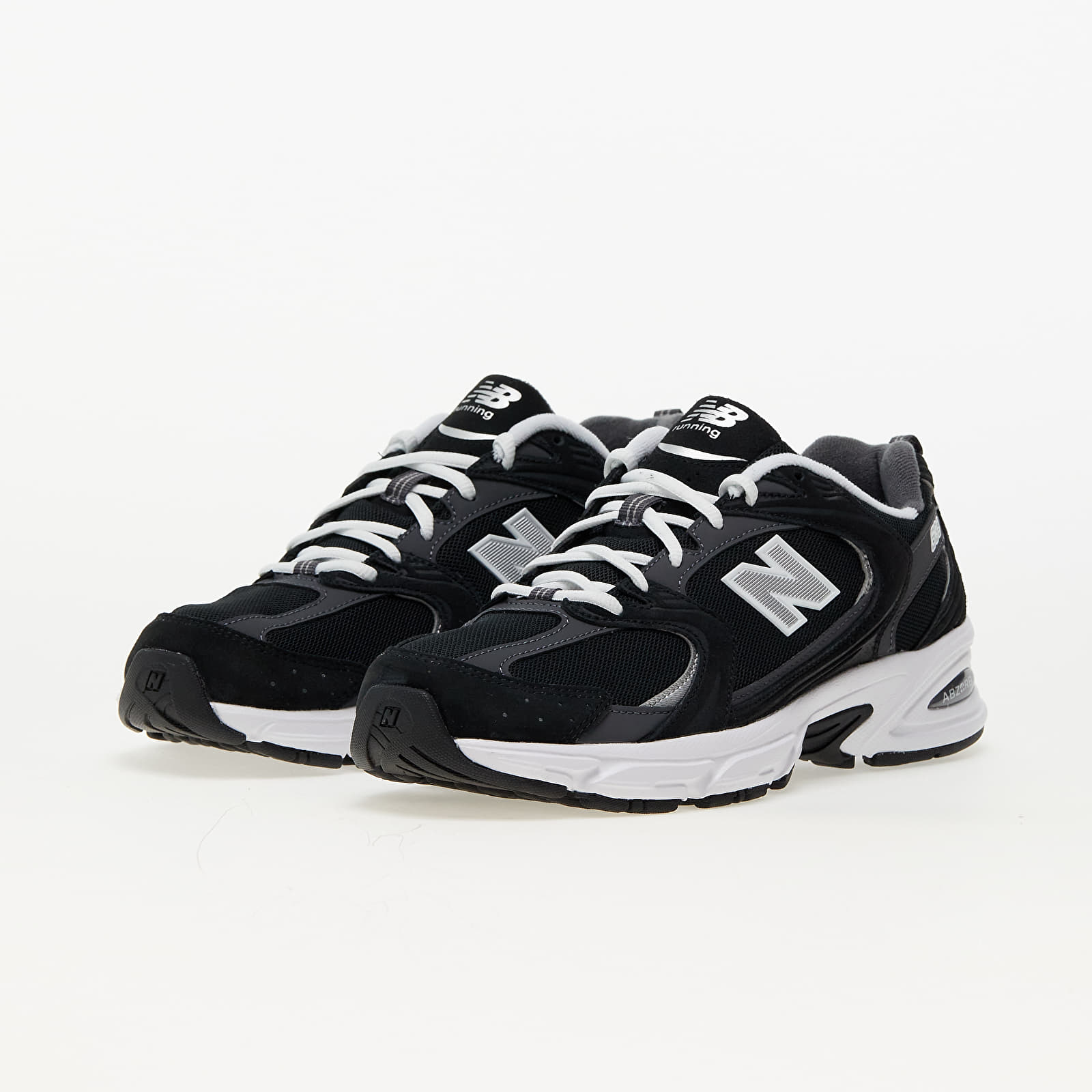 Black nb shoes sales