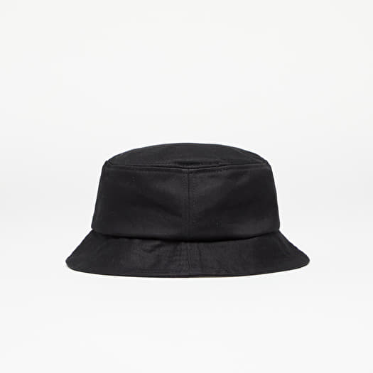 Hats FRED PERRY Graphic Brand Twill Bucket Hat Black Warm Grey Queens