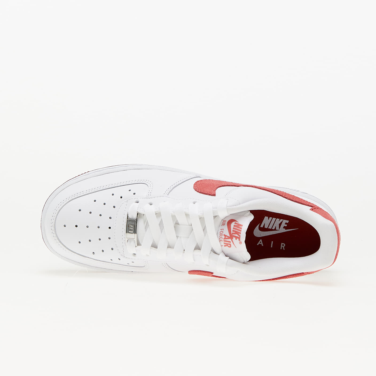 Women s shoes Nike W Air Force 1 07 White Adobe Team Red Dragon