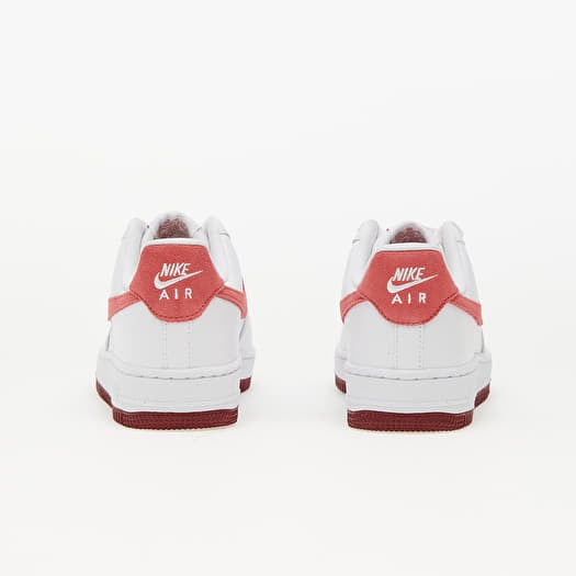 Women s shoes Nike W Air Force 1 07 White Adobe Team Red Dragon