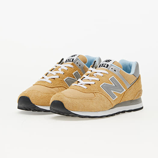 New balance ml574 mens yellow hot sale