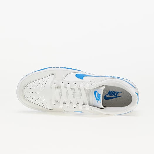Turnschuhe und Schuhe fur Manner Nike Dunk Low Retro Summit White Photo Blue Platinum Tint Queens