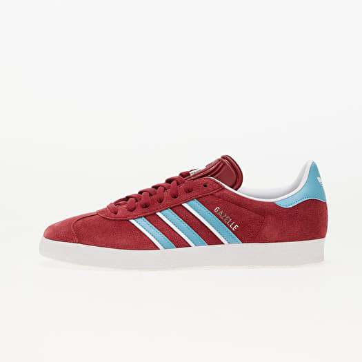 Adidas gazelle mens burgundy hotsell