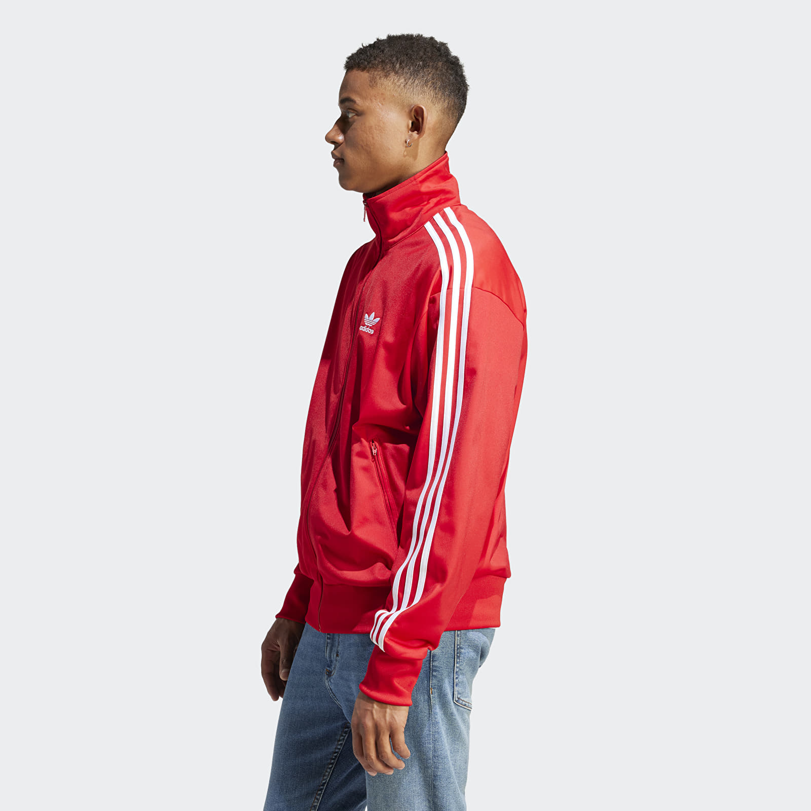 Jackets adidas Fbird Track Top Better Scarlet/ White