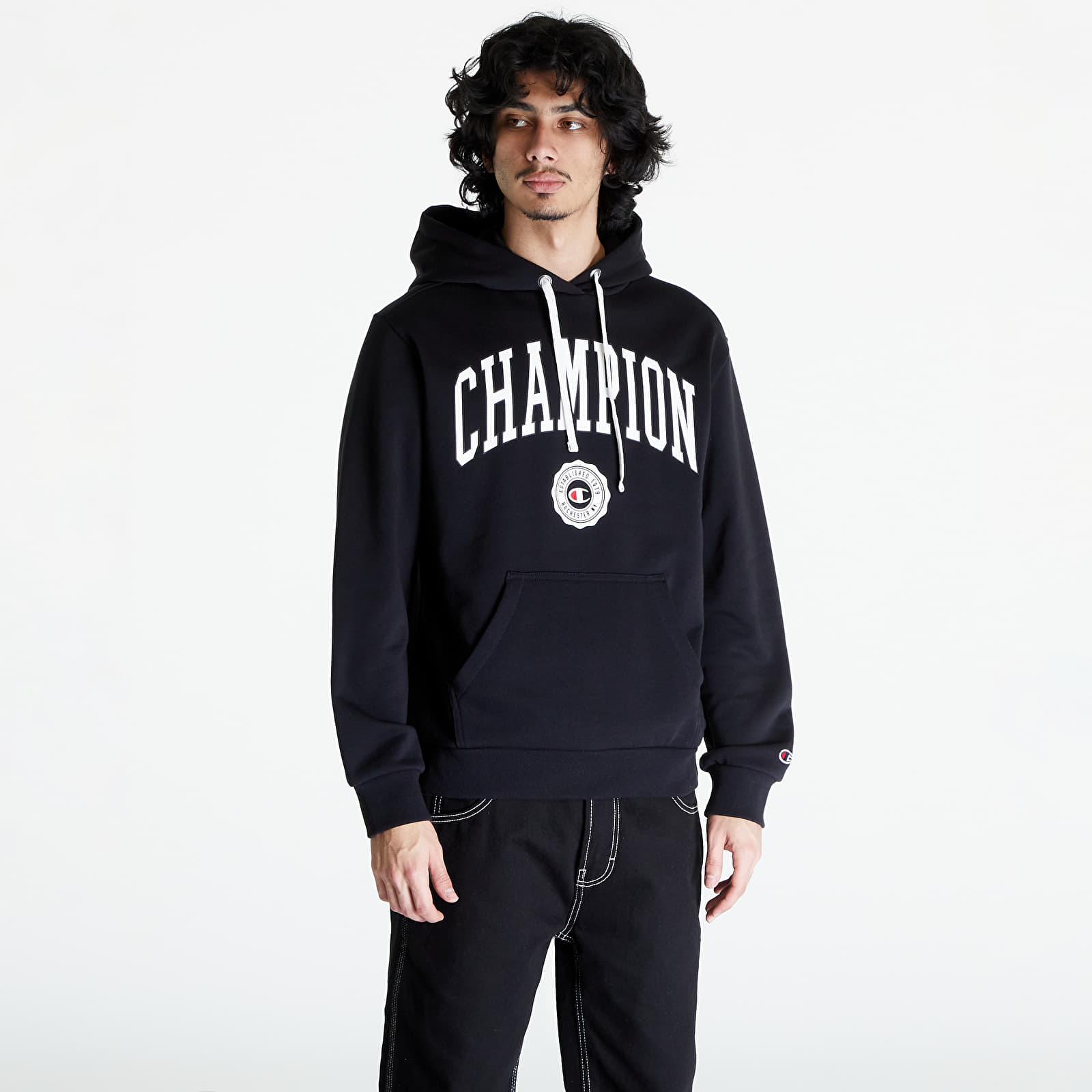 Hoodies and sweatshirts  Champion Hooded Sweatshirt Night Black