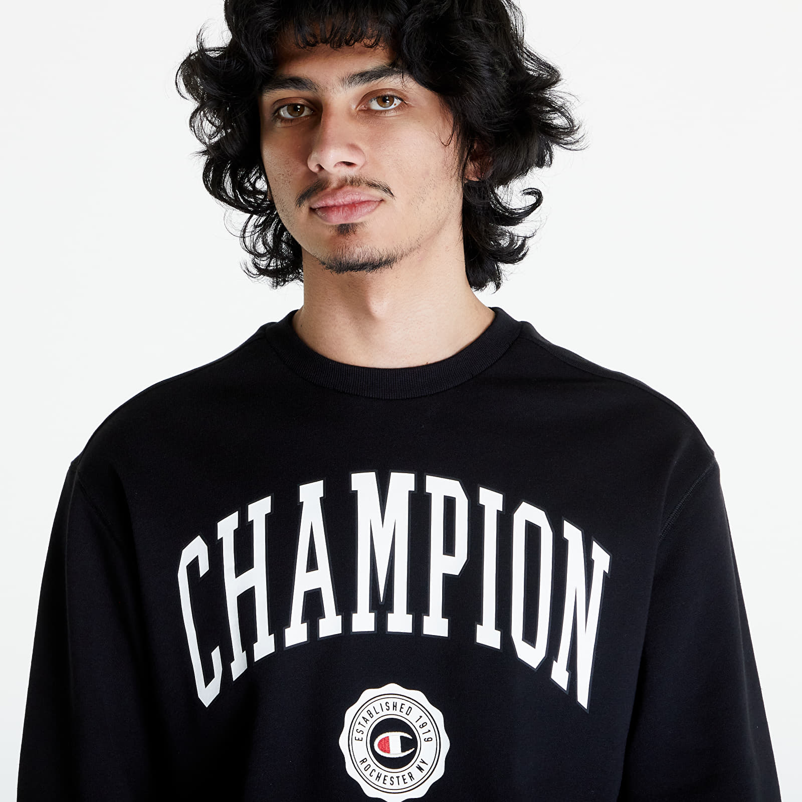 Champion sweatshirt oversized sale