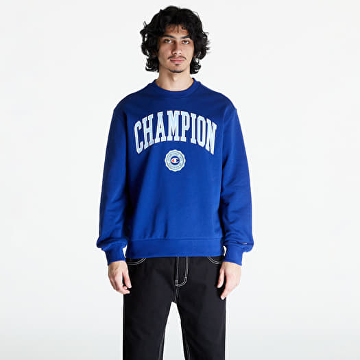 Champion sweater 2025 dark blue white