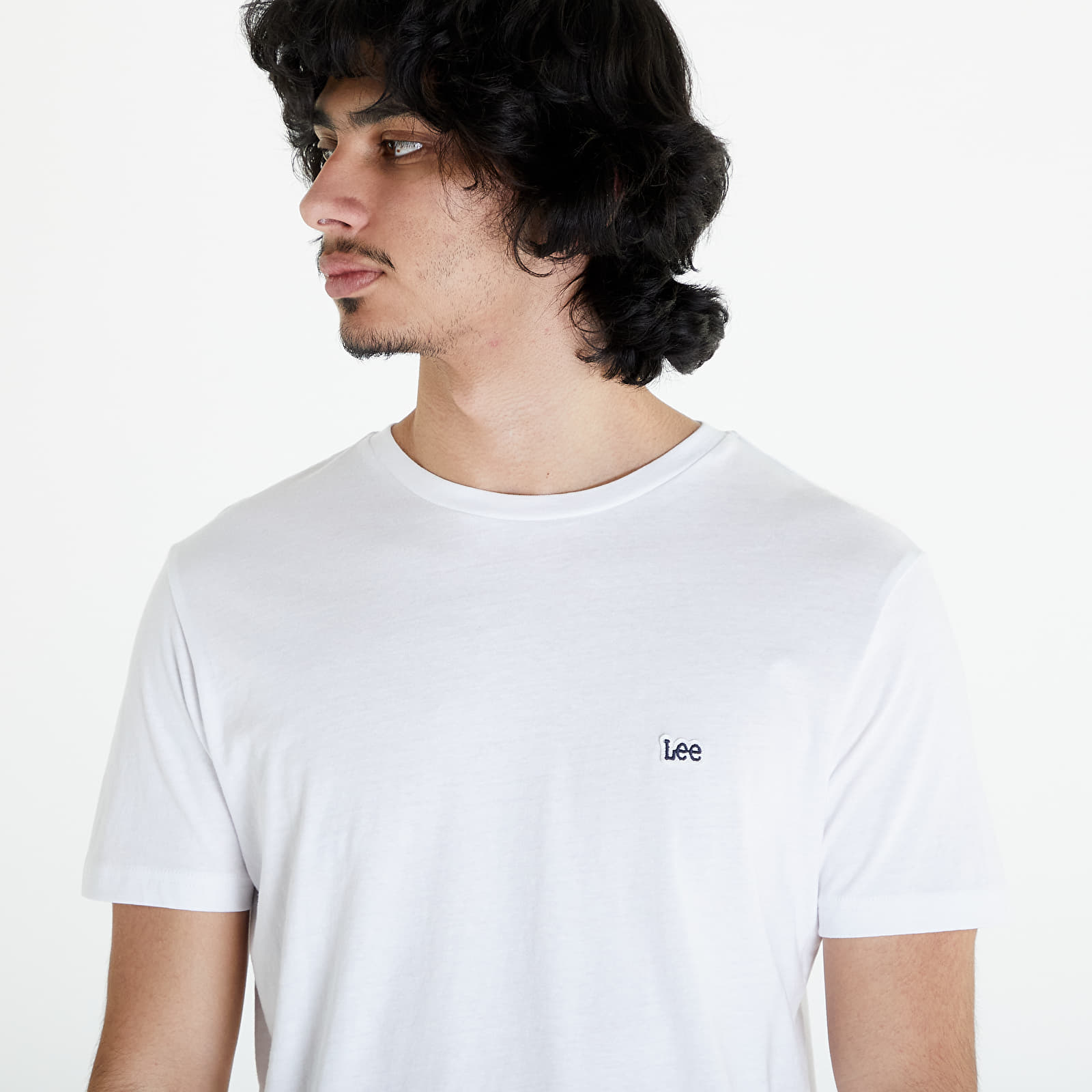 T-shirts Lee Ss Patch Logo Tee White
