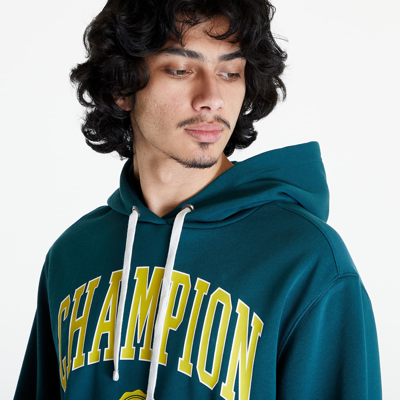 Hoodies and sweatshirts Champion Hooded Sweatshirt Green Queens
