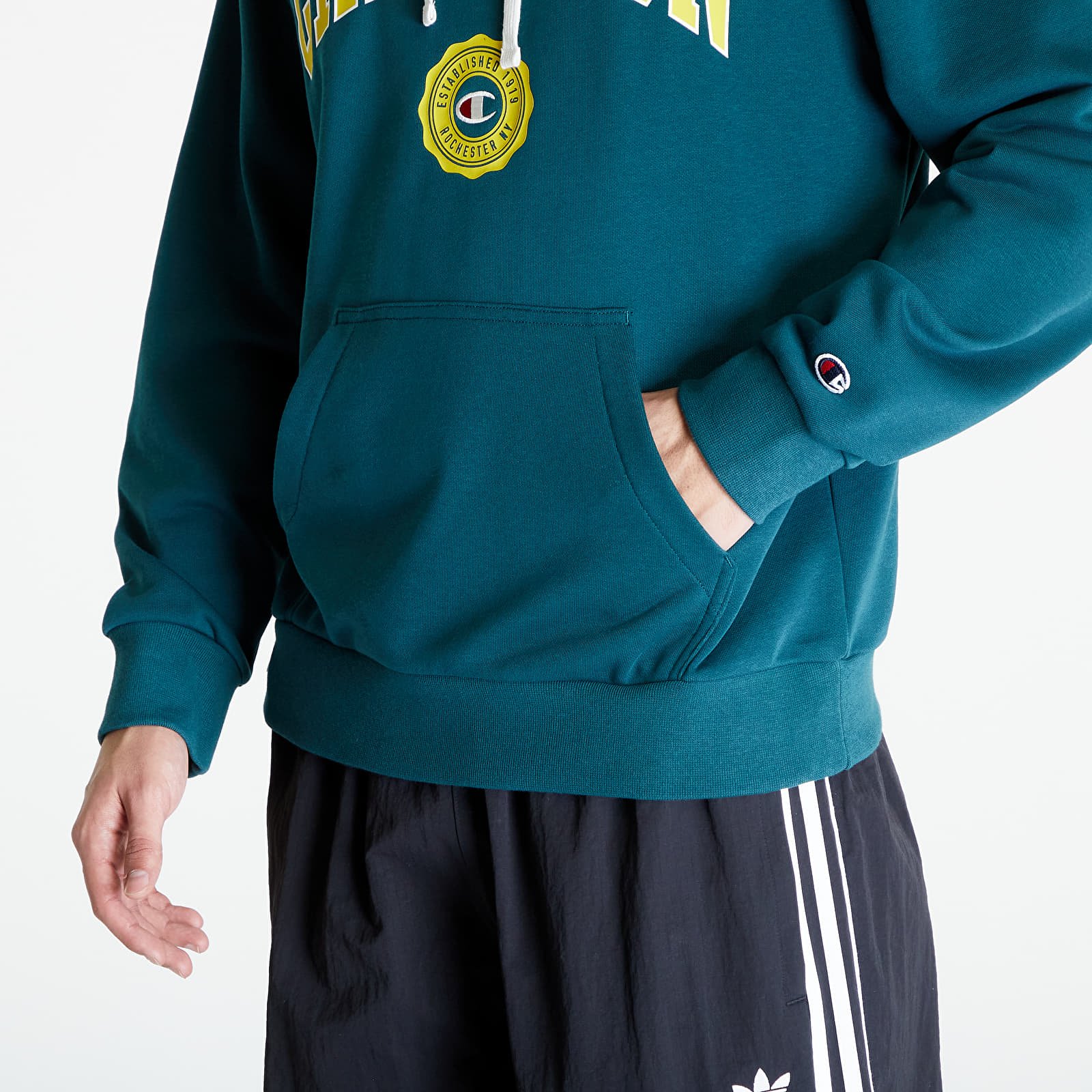 Emerald green champion sweater 6ix9ine hot sale