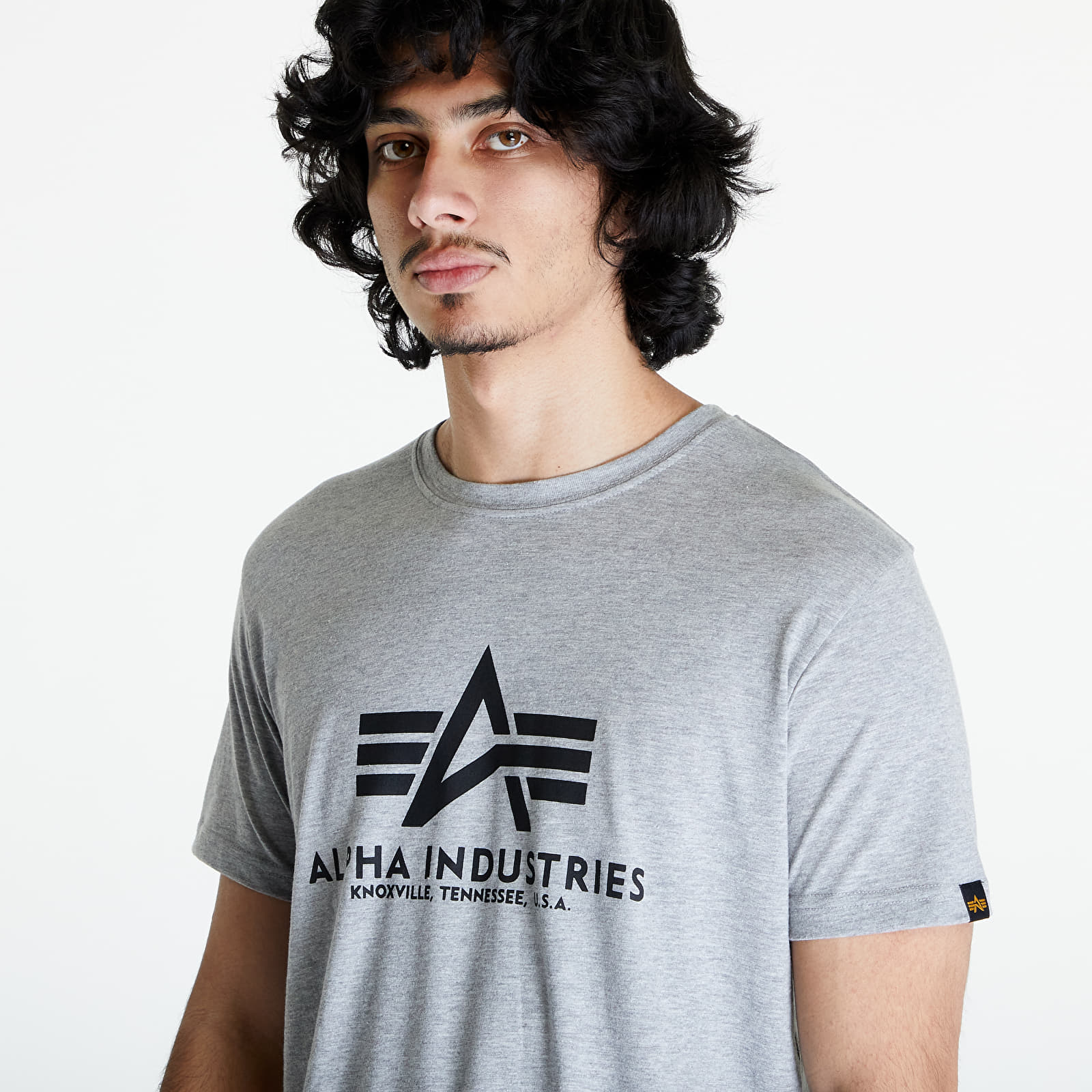 Tričká Alpha Industries Basic Tee Grey