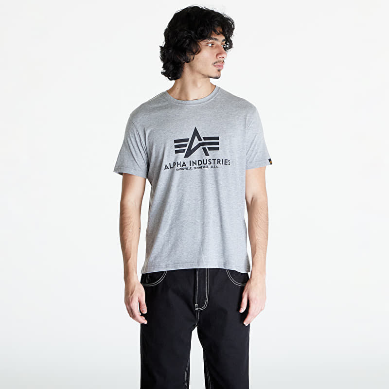 Tričko Alpha Industries Basic Tee Grey