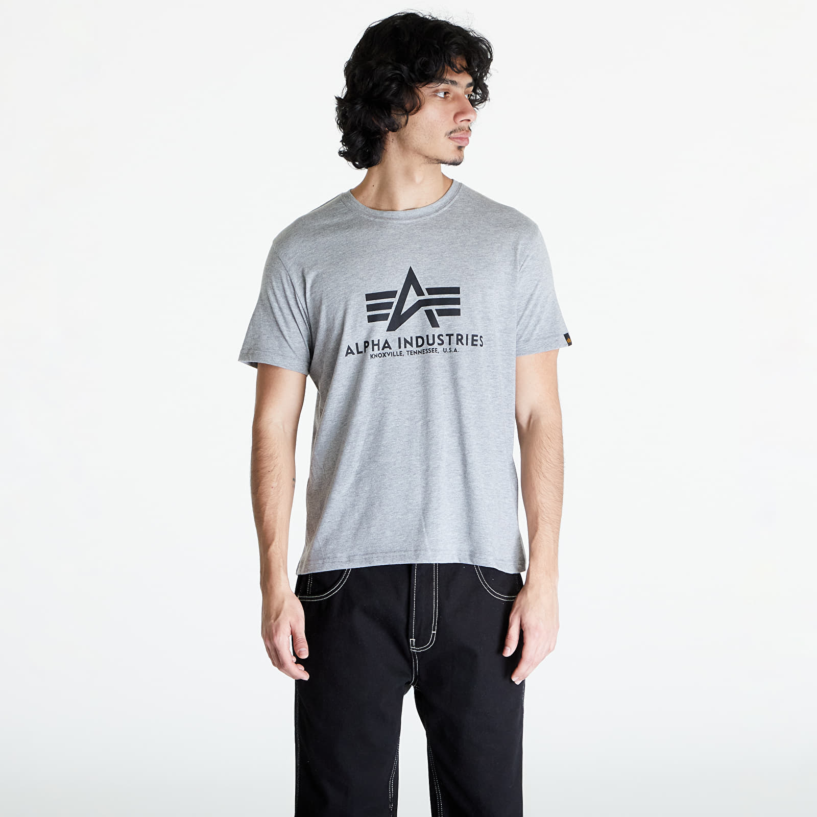 T-Shirts Alpha Industries Basic Tee Grey