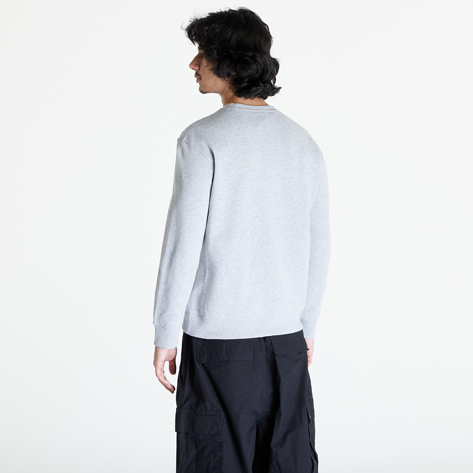 Kapuutsikud ja kampsunid Lee Plain Crew Sweatshirt Grey Mele