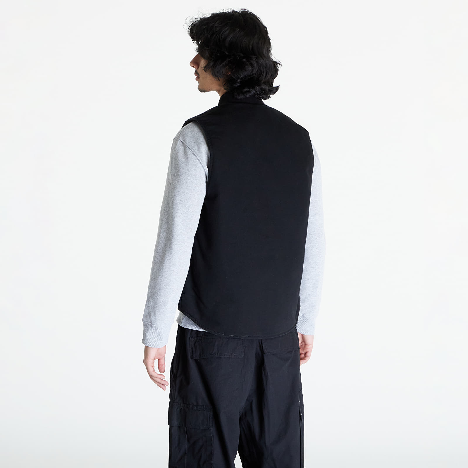 Chalecos Carhartt WIP Classic Vest UNISEX Black Rinsed