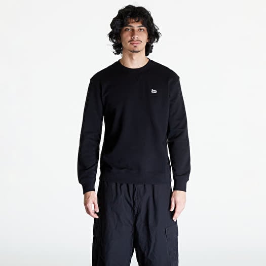 Hanorac Lee Plain Crew Sweatshirt Black