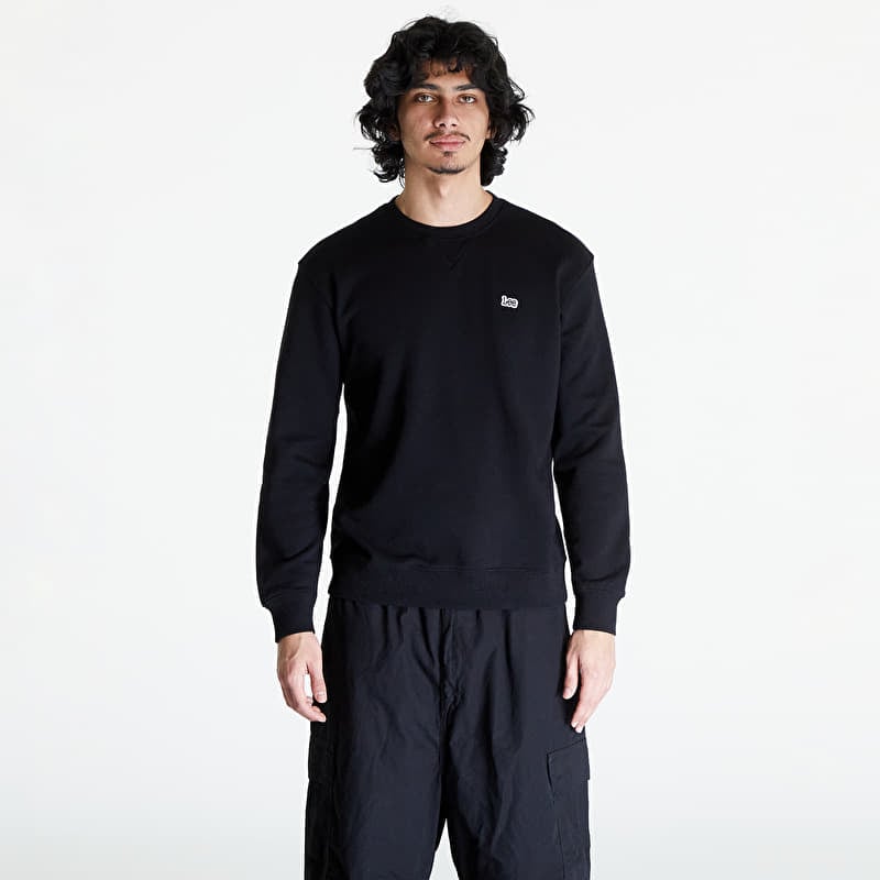 Sweatshirt Lee Plain Crew Sweatshirt Black