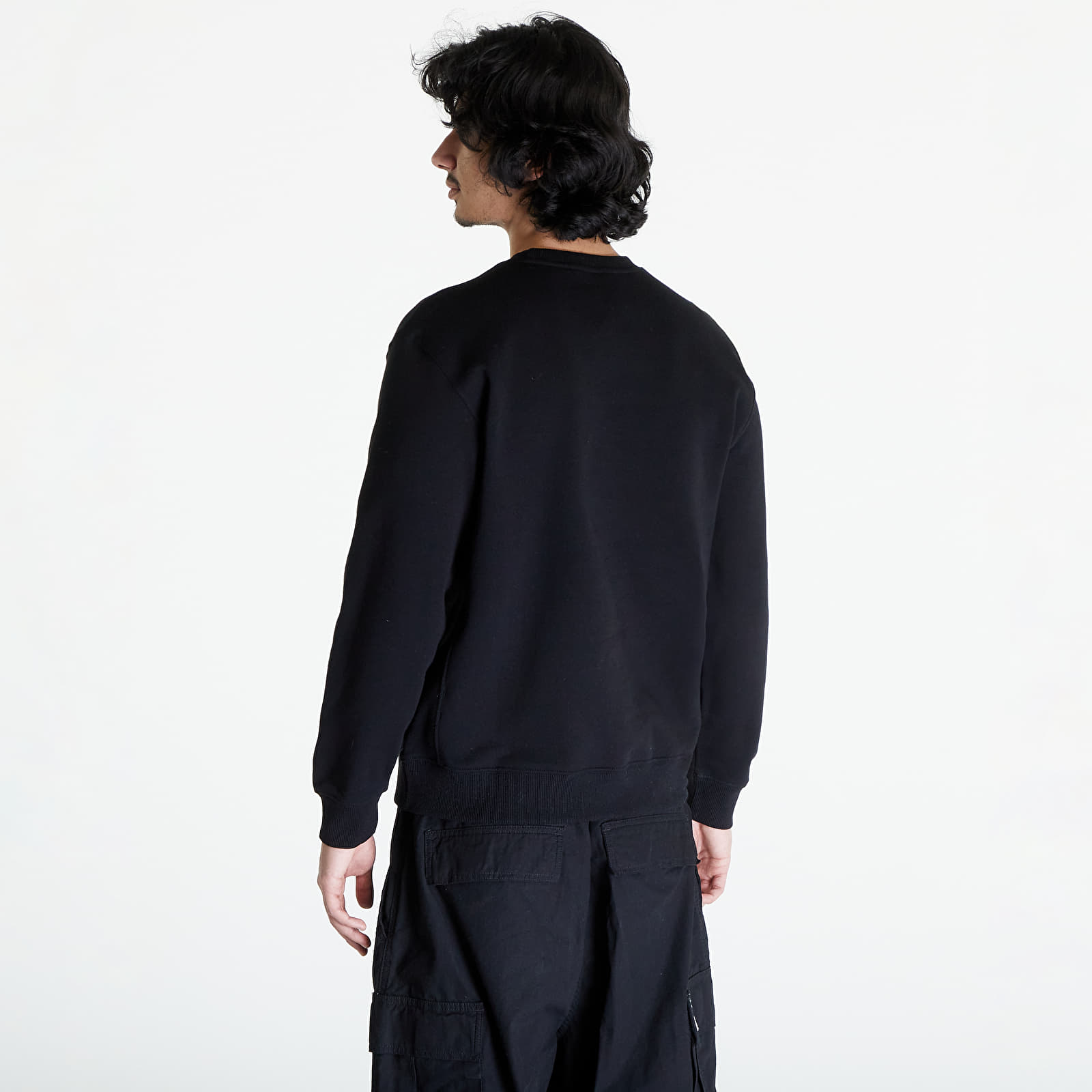Hættetrøjer og sweatshirts Lee Plain Crew Sweatshirt Black