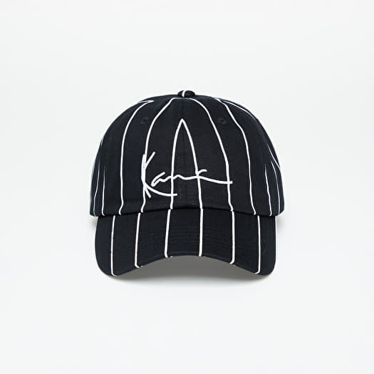 Pet Karl Kani Signature Pinstripe Cap Black/ White