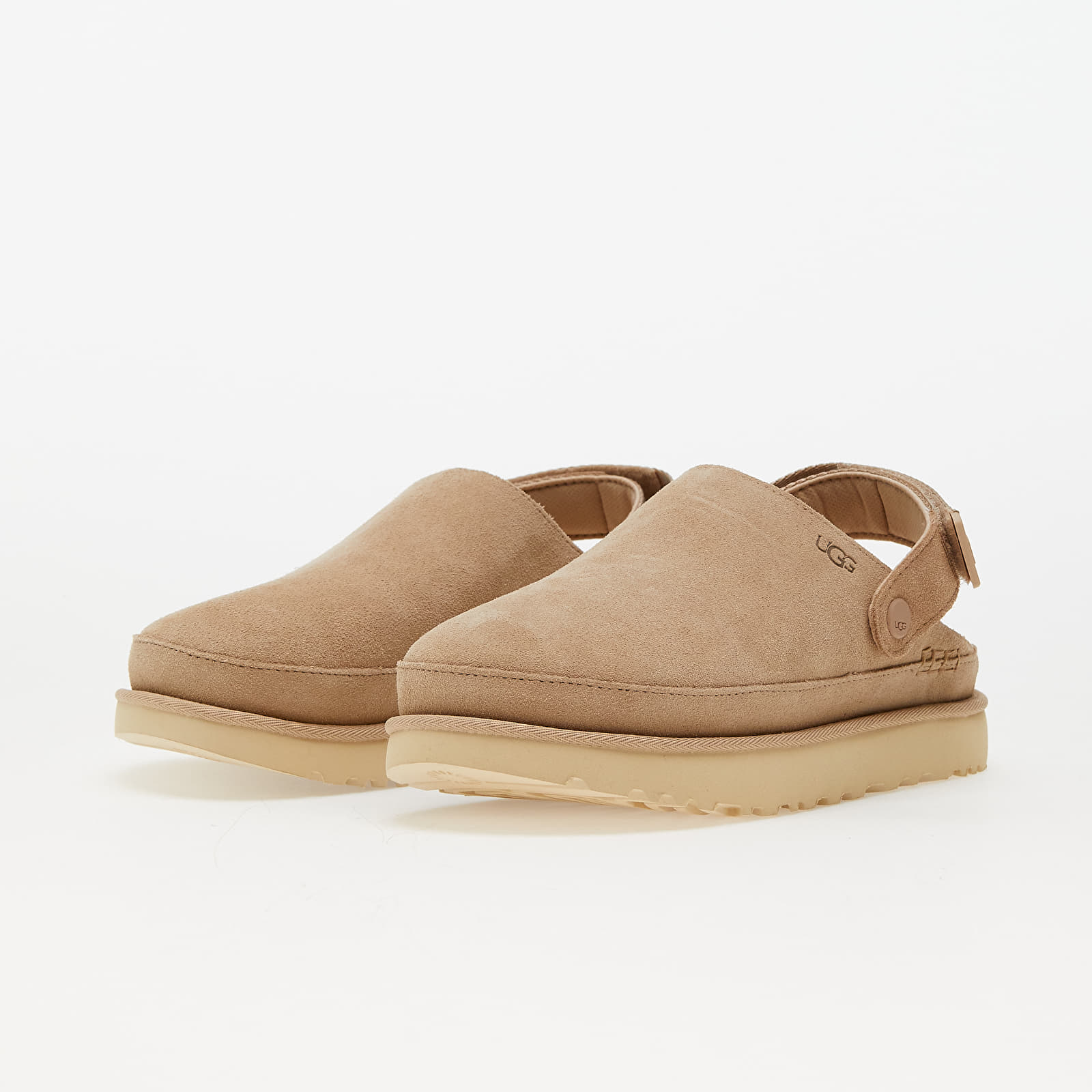 Adidași și pantofi pentru femei UGG W Goldenstar Clog Driftwood