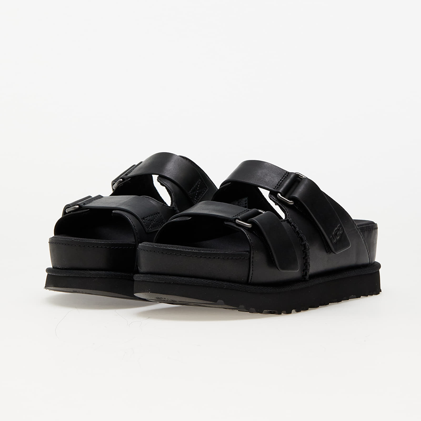 Adidași și pantofi pentru femei UGG W Goldenstar Hi Slide Black