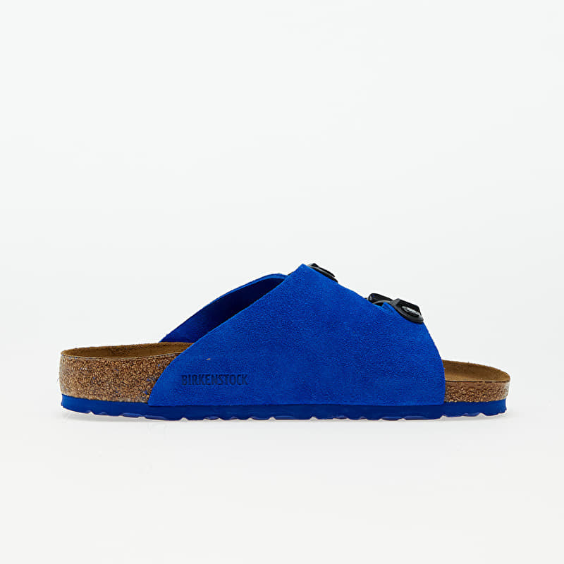 Birkenstock Zürich Tech Suede Leather Ultra Blue | Queens