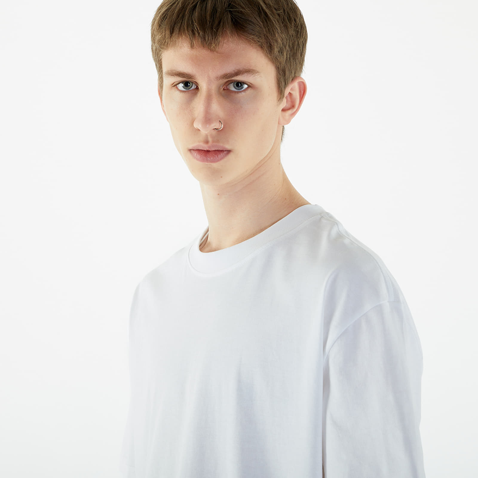 T-shirts Calvin Klein Jeans Long Relaxed Cotton T-Shirt Bright White