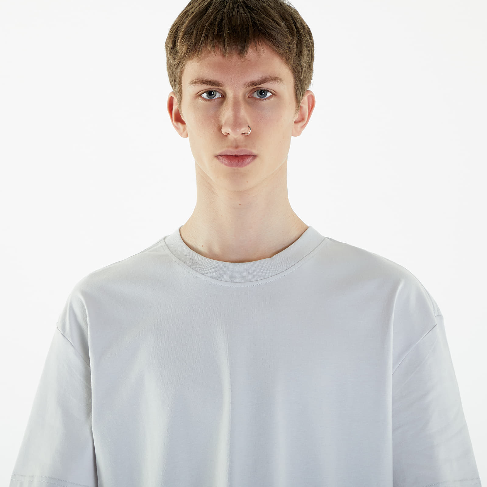 Camisetas Calvin Klein Jeans Long Relaxed Cotton T-Shirt Lunar Rock