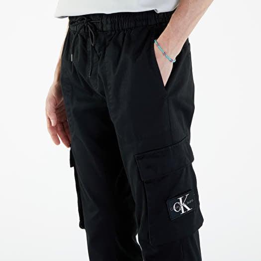 Jeans and trousers Calvin Klein Jeans Skinny Washed Cargo CK Black Queens