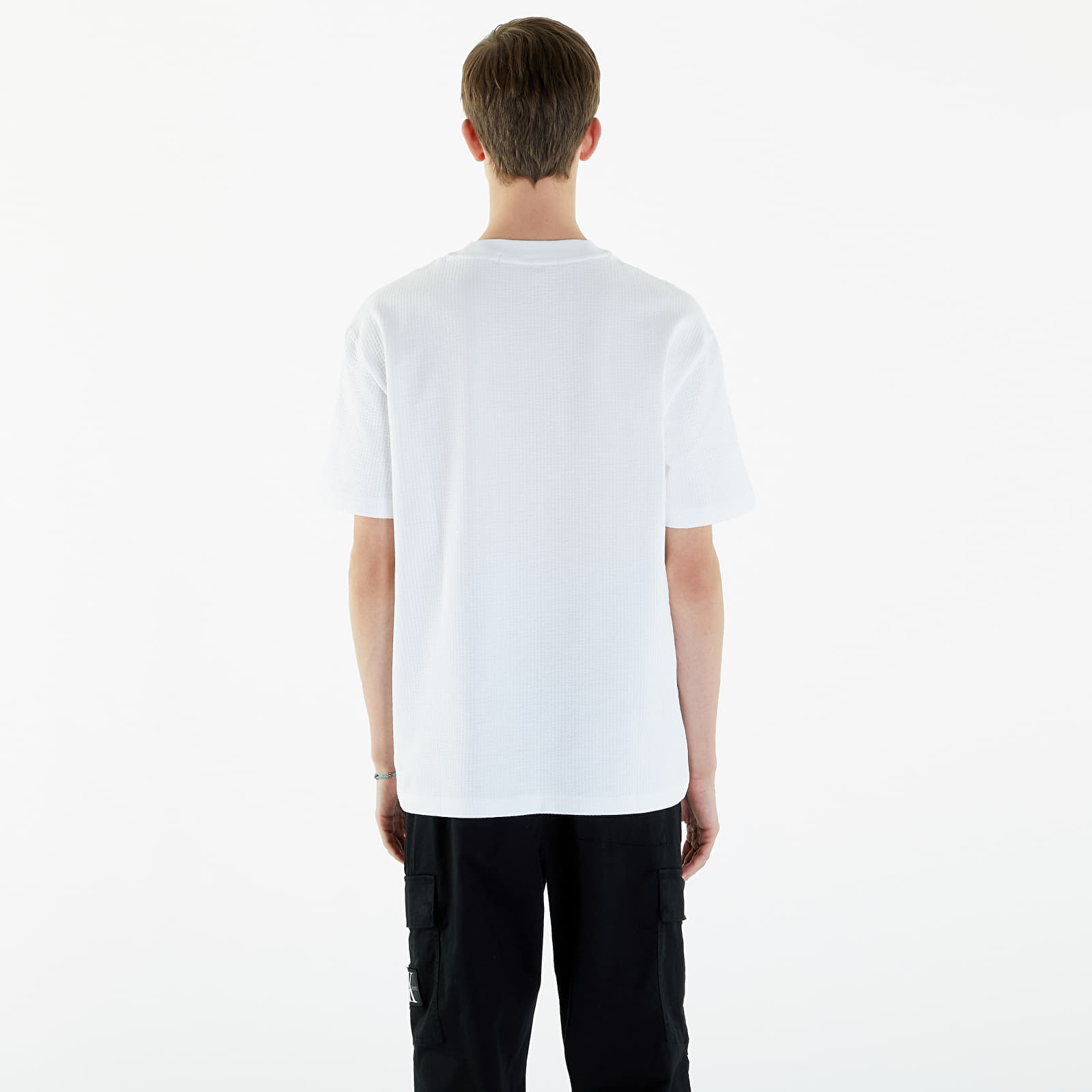 Camisetas Calvin Klein Jeans Texture Pocket Short Sleeve T-Shirt Bright White