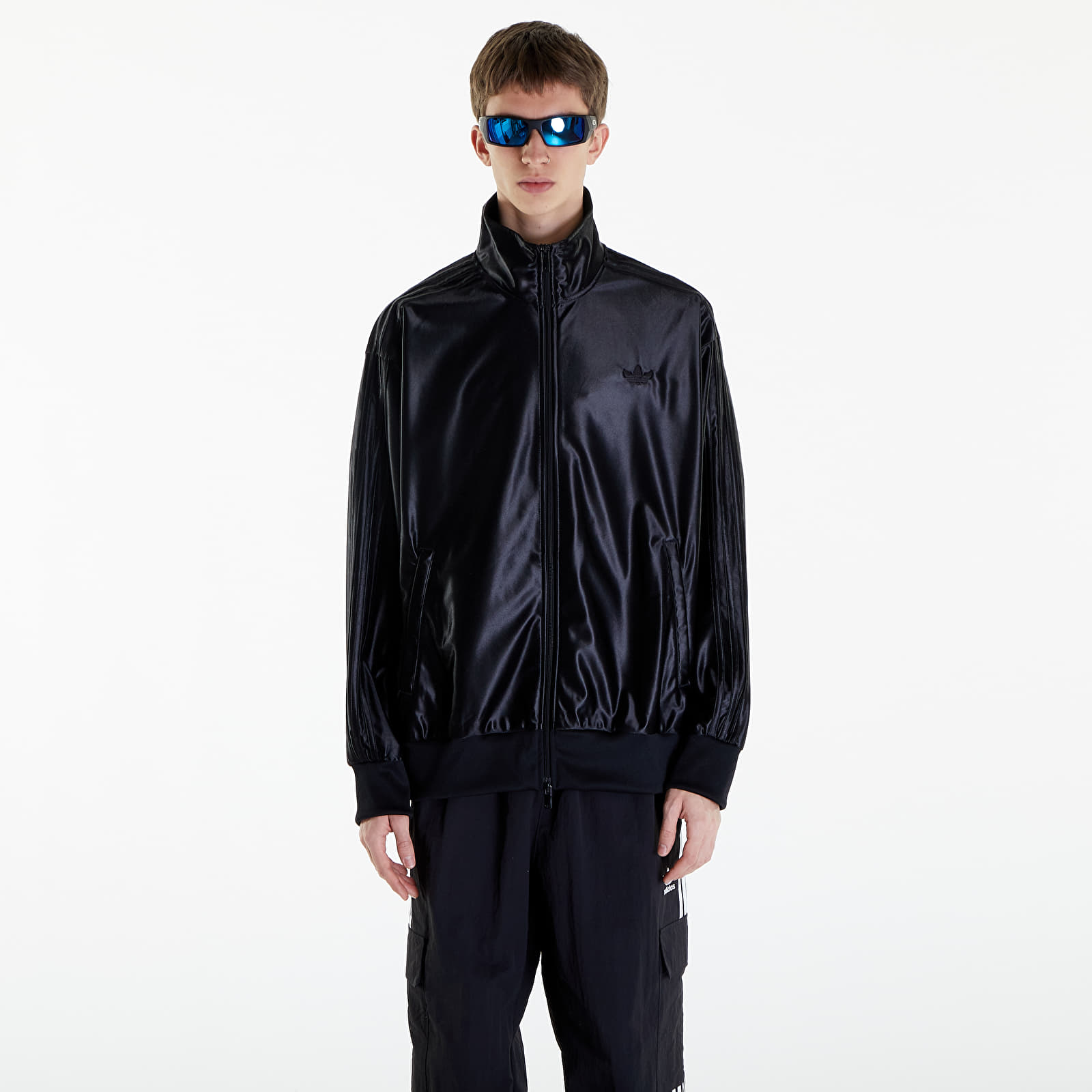 Hettegensere og sweatshirts adidas Firebird Sport Jacket Black