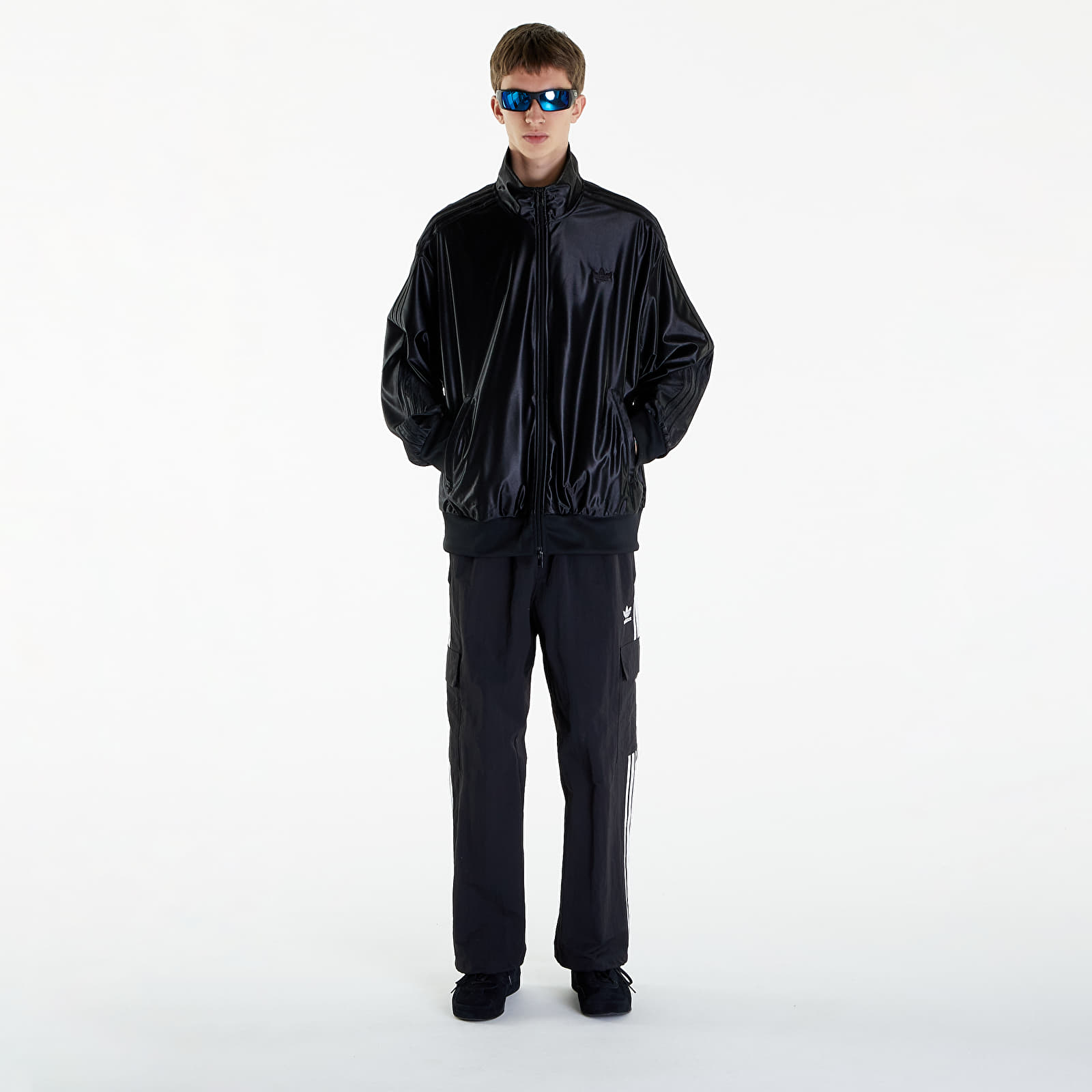 Hettegensere og sweatshirts adidas Firebird Sport Jacket Black