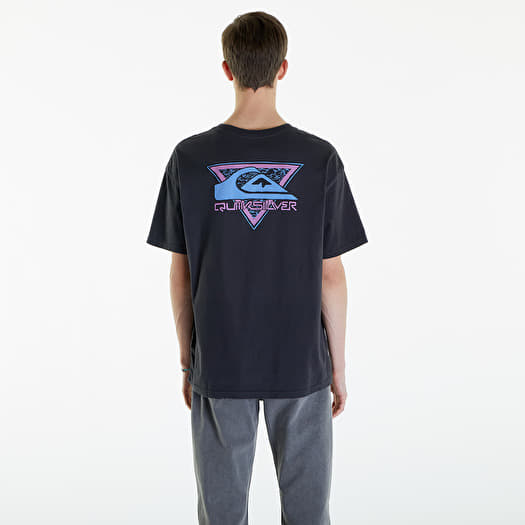 Magliette Quiksilver Take Us Back Logo SS Tee Tarmac Queens