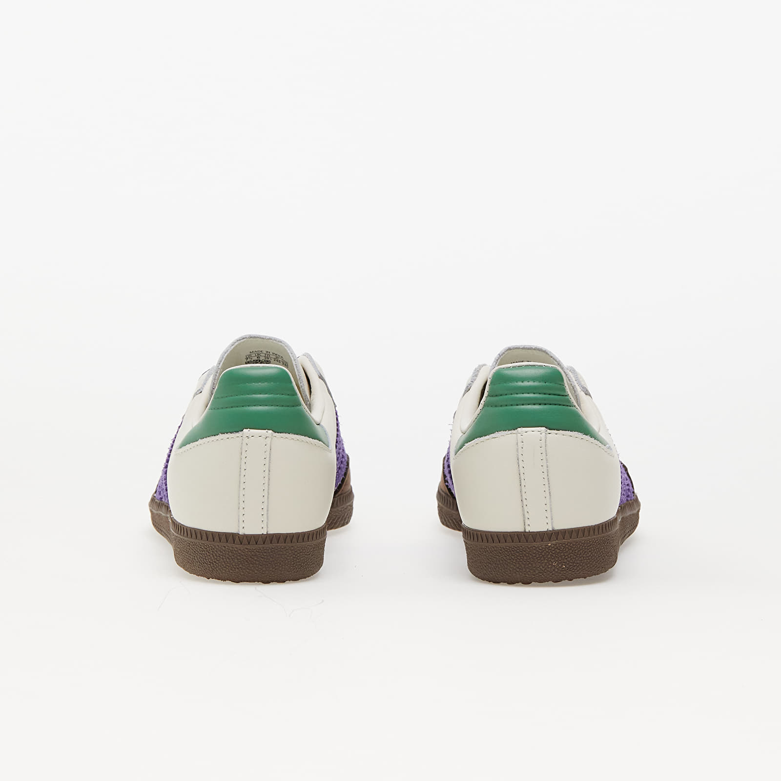 Zapatillas mujer adidas Samba Og W Off White/ Core Purple/ Preloveded Green