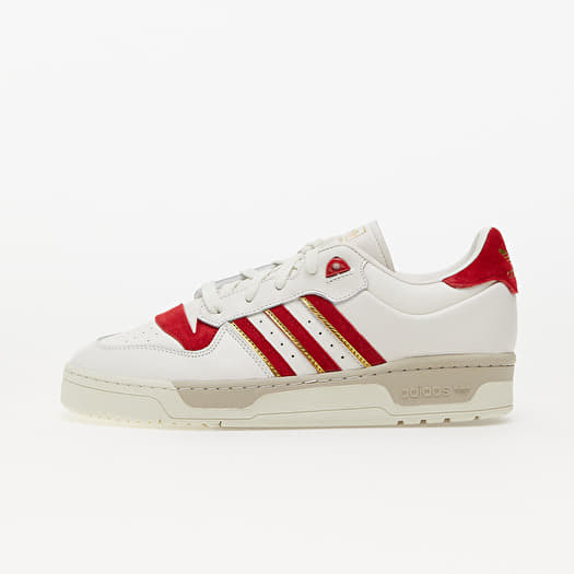 adidas rivalry low white blue red
