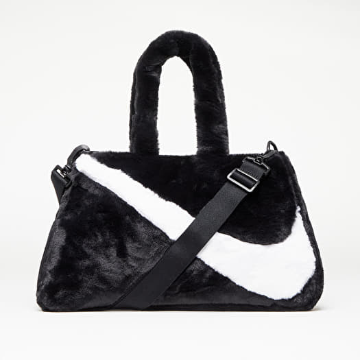 Bandoleras Nike Sportswear Women's Faux Fur Tote Black/ Black