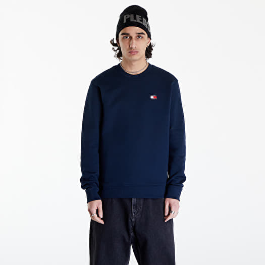 Sweatshirt Tommy Jeans Regular Badge Crewneck Dark Night Navy