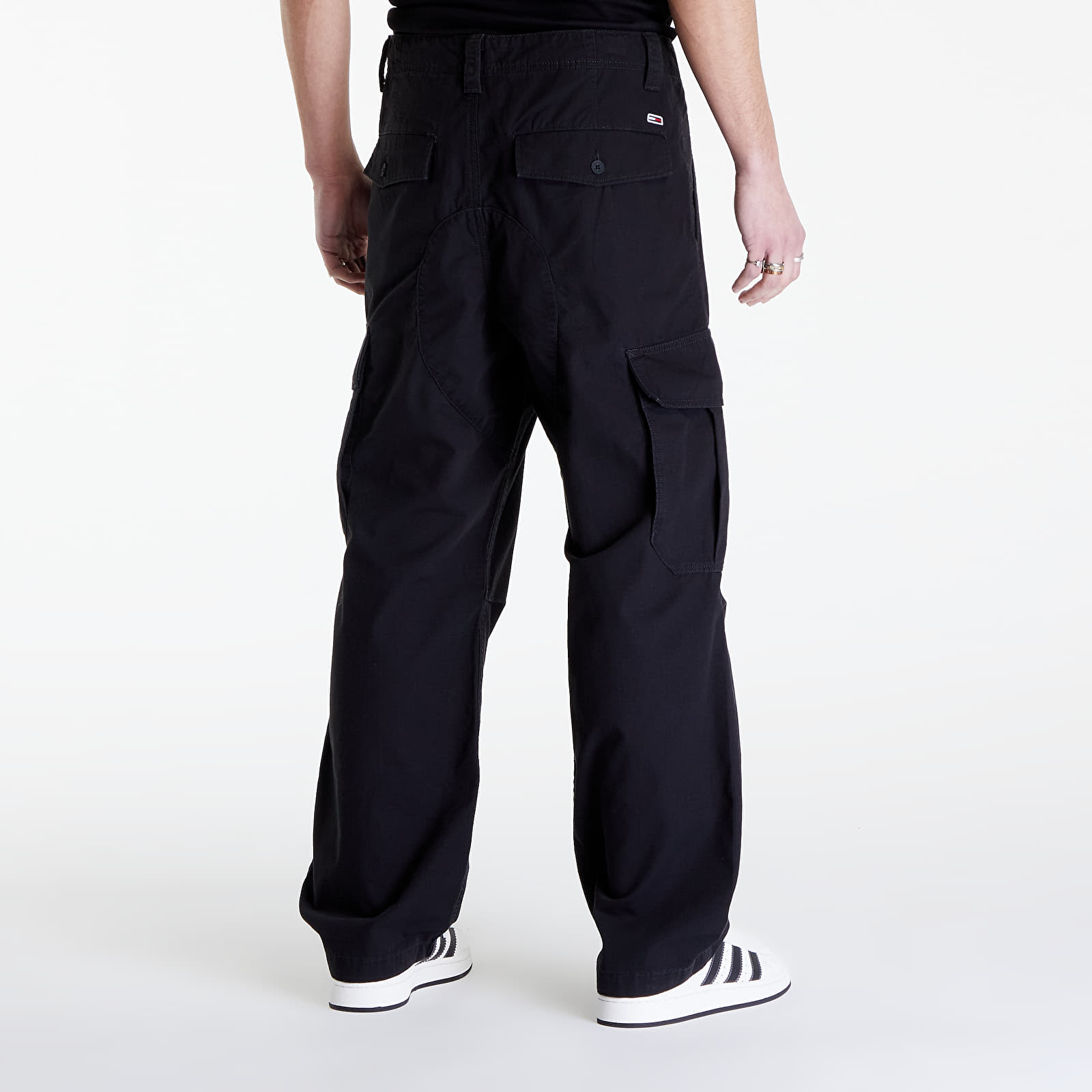 Hosen Tommy Jeans Aiden Cargo Pants Black