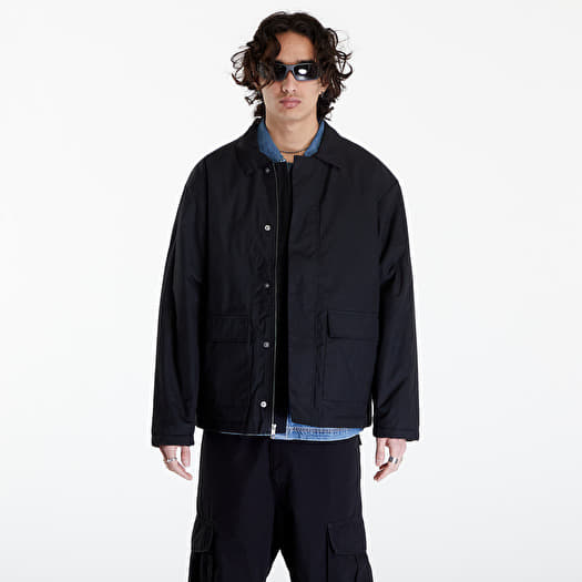 Bunda Nike Life Men's Waxed Canvas Work Jacket Black/ Black