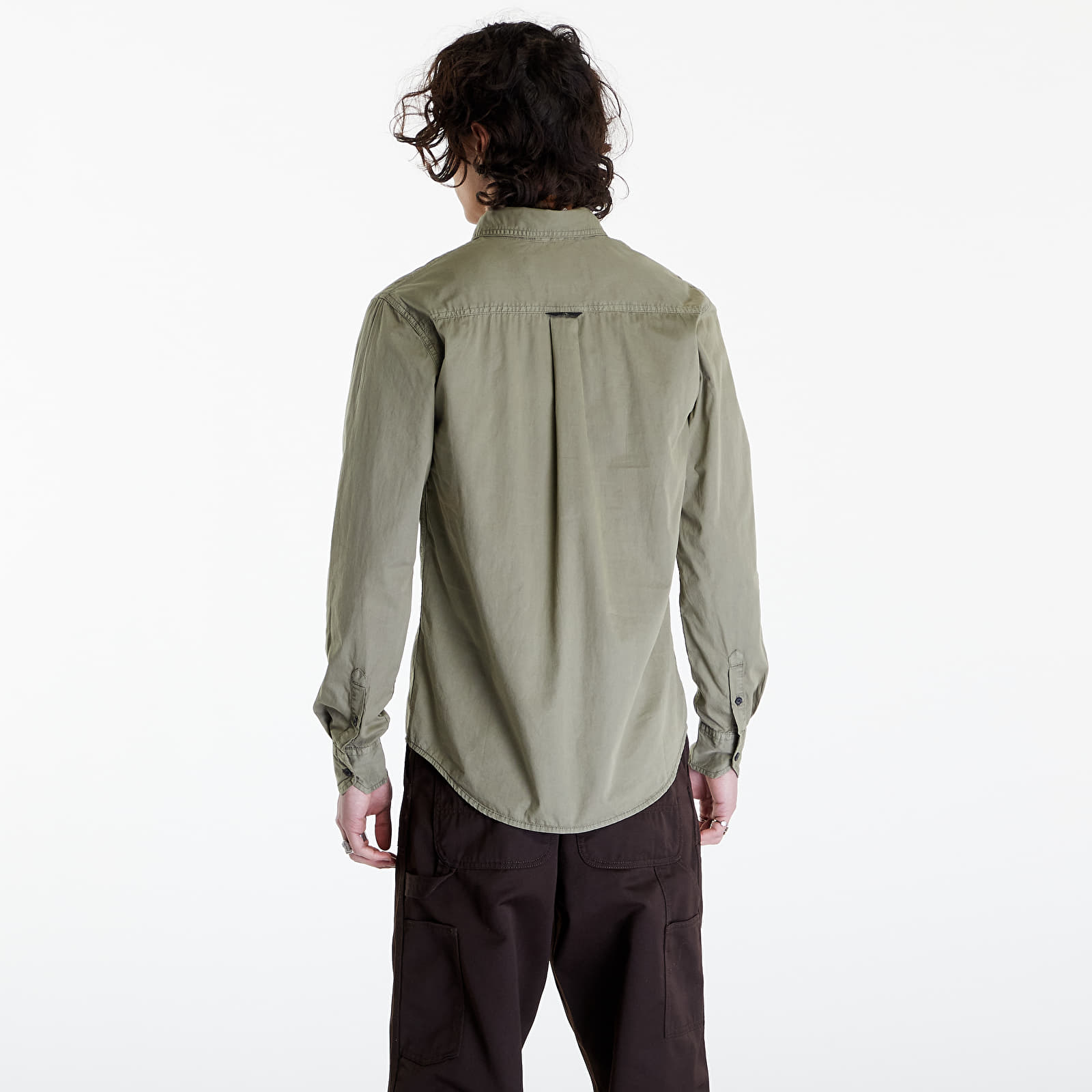 Hemden Calvin Klein Jeans Regular Shirt Dusty Olive