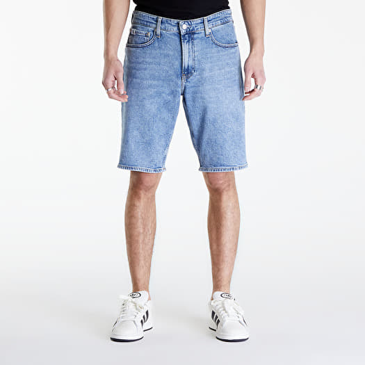 Šortky Calvin Klein Jeans Regular Short Denim Light