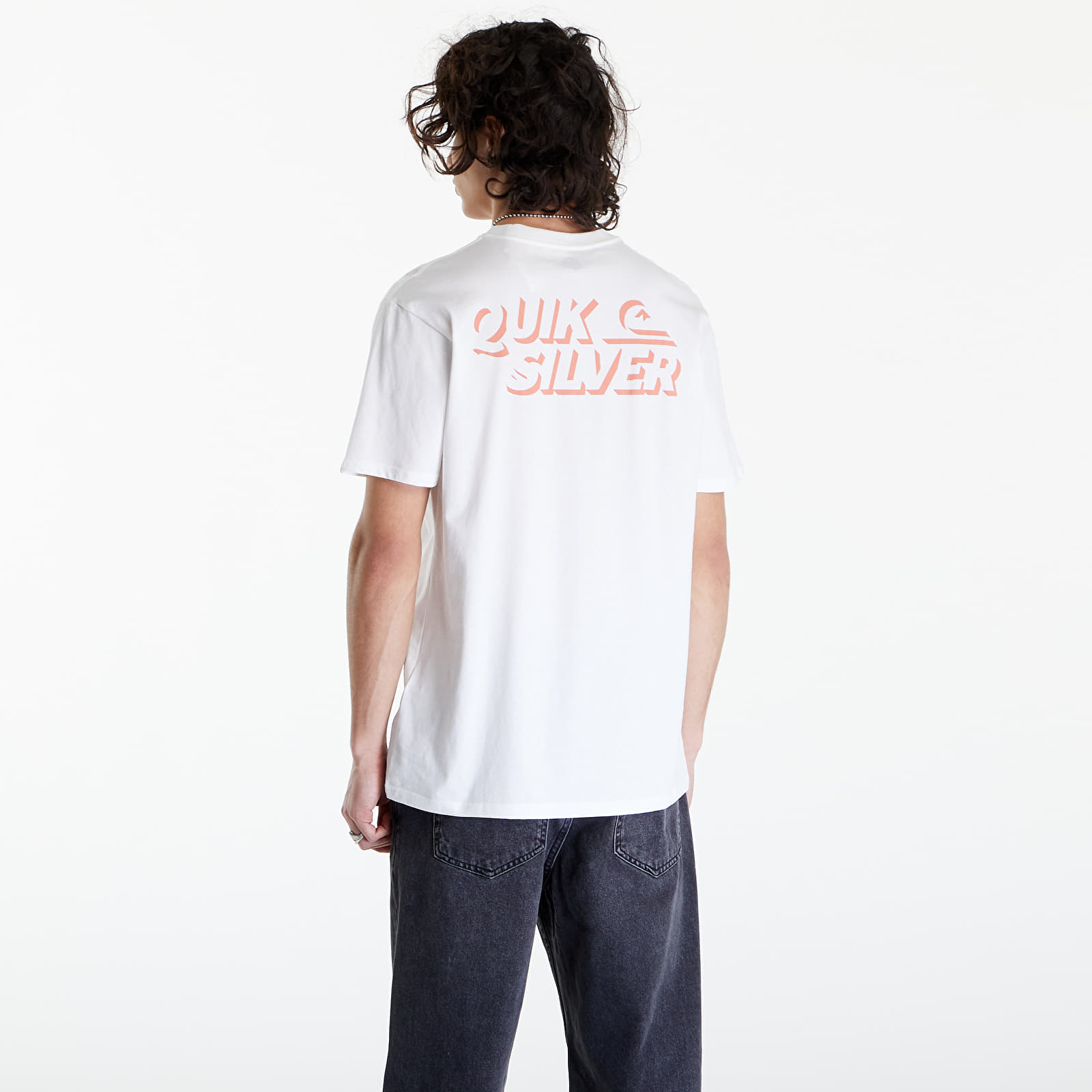 T-shirts Quiksilver Shadow Knock White