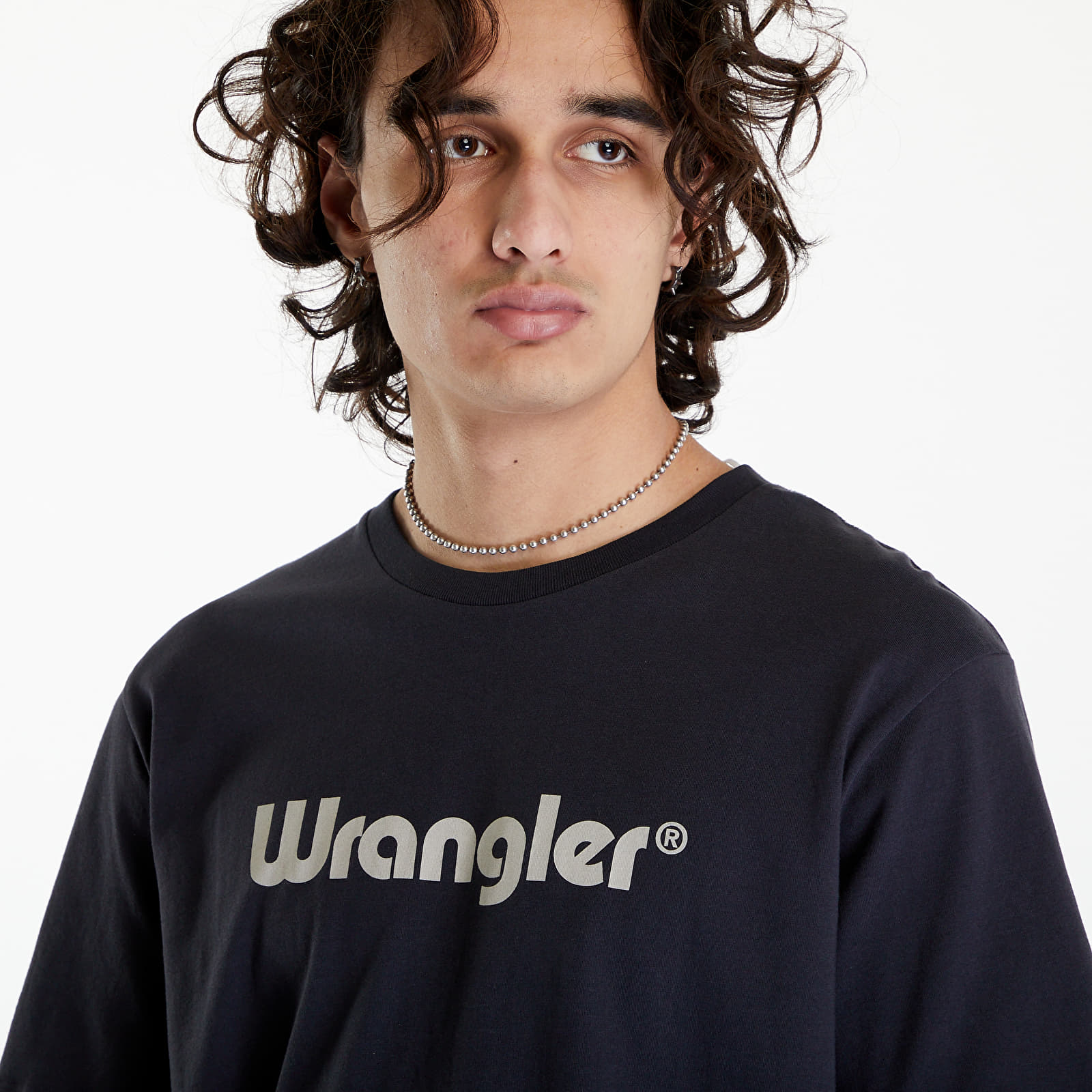 T-shirts Wrangler Logo Tee Black