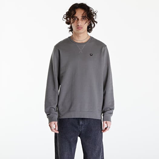 Sweatshirt Wrangler Sign Off Crew Gun Metal