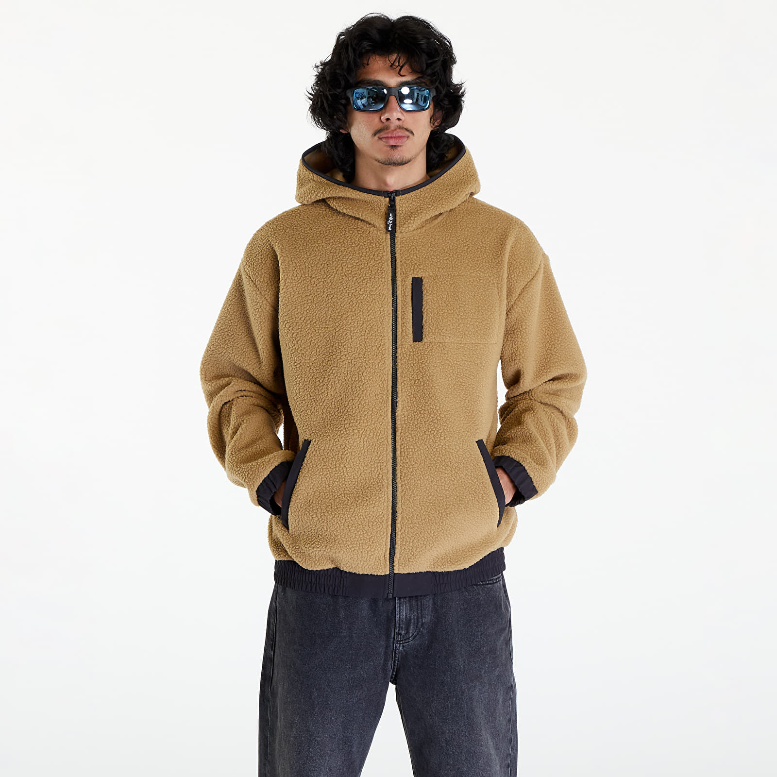 Puloverji   Levi's® Pop Hooded Sherpa Khaki