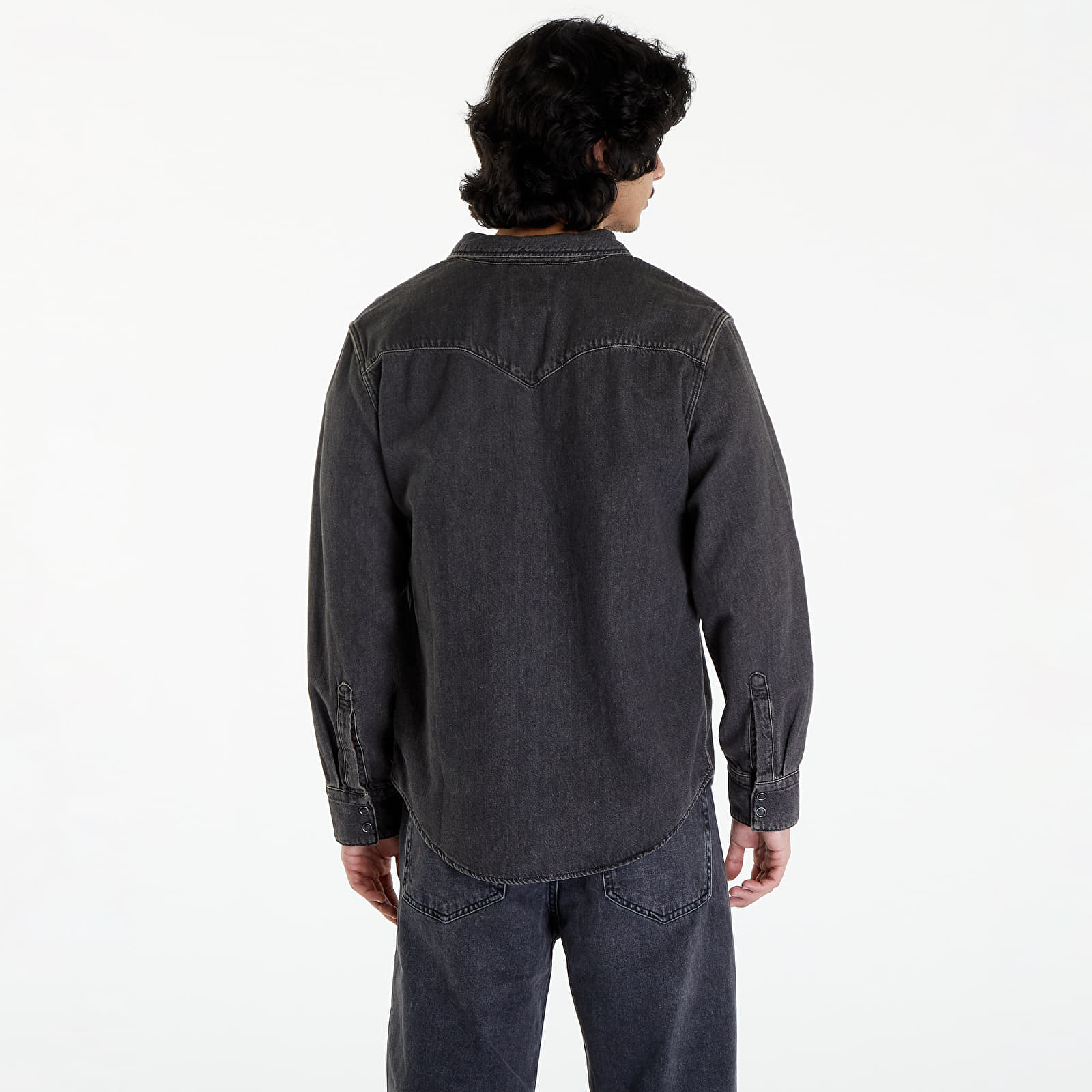 Hemden Levi's® Barstow Western Standard Fit Shirt Black Washed