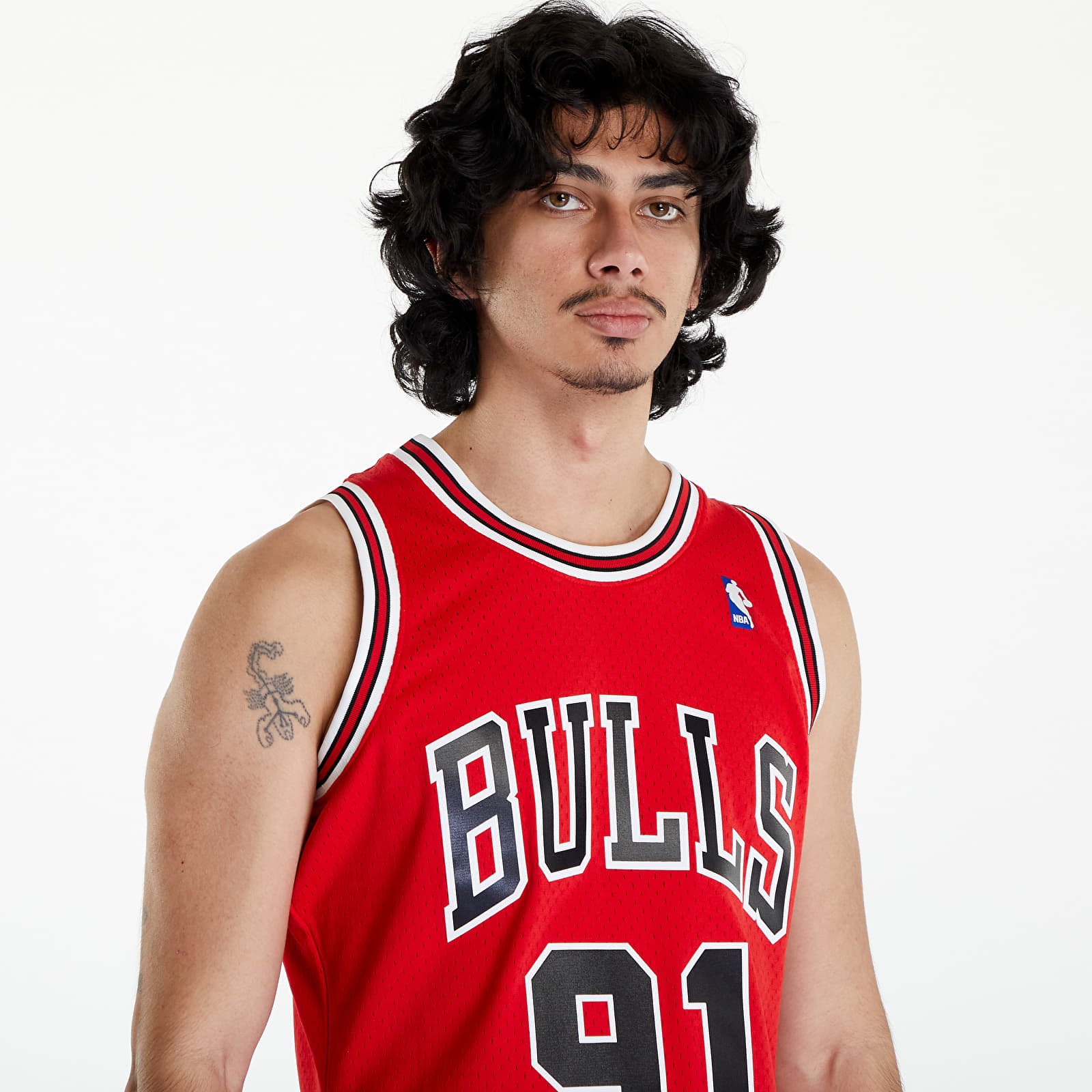 Canottiere Mitchell & Ness NBA Swingman Jersey Chicago Bulls Dennis Rodman 91 Red