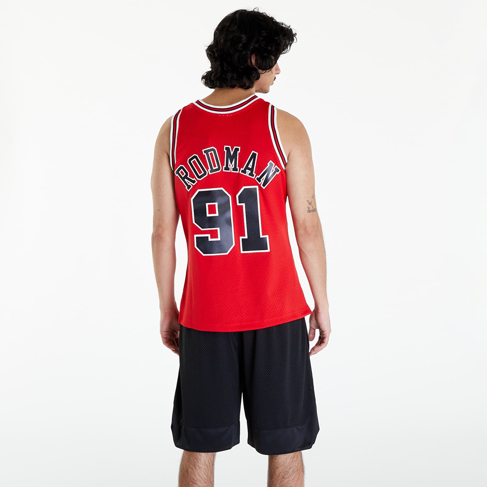 Canottiere Mitchell & Ness NBA Swingman Jersey Chicago Bulls Dennis Rodman 91 Red